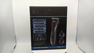 Kemei | Kemei KM-1419 Rechargeable Electric Hair Clipper MenS Household Shaver Hair Trimmer and Nose Trimmer 3 in 1 Hair Clippers Men