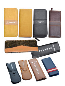 Yan Art Foot Care Knife Case Leather Bag Multi-Sized Pedicure Tool Set Personal Hygiene Nail Clipper/Scissors