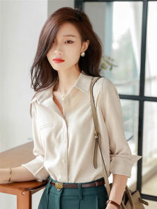 Stylish Dignified Versatile Youthful Loose Long-sleeve Shirt