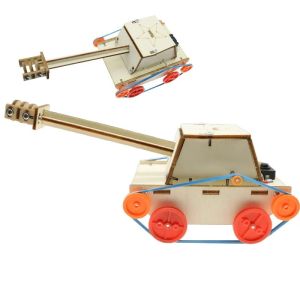 ของเล่นเพื่อการศึกษาเรียนฟิสิกส์วิทยาศาสตร์อบไอน้ำนักเรียนระดับประถมศึกษาสำหรับเด็กโมเดลปริศนาไม้ถังไฟฟ้าแบบทำมือสำหรับของเล่นเด็ก