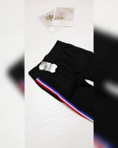 [2724] SELUAR LEGGING WANITA BERGARIS DI TEPI