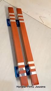 Terbaru Handle Pintu Rumah Minimalis Motif List Cincin 33 cm warna Natural Gagang Tarikan pintu rumah modern stenliss anti karat