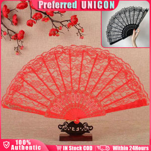 Chinese Style Luxury Lace Folding Fan: A Perfect Fit for Weddings & Parties