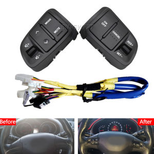 Multifunction Steering Wheel Audio Cruise Control Buttons For KIA Sportage 2011-2016(except 2015) With Backlight Bluetooth Wire