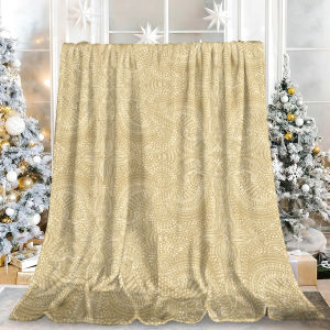 Beast Kingdom | Western Cactus Desert Cowboy Flannel Blanket Soft Fuzzy Plush Cozy Warm Throw for Sofa Bed Couch Home Decor