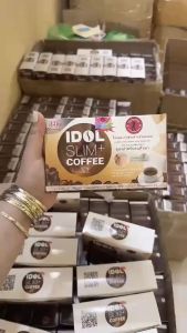 Cà Phê Giảm Cân Idol Slim + Coffee X2 Giảm Mạnh Thái Lan Hộp 10 gói