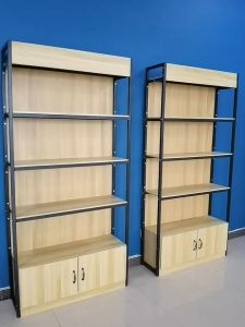 GOLD 4 Tier Boltless Rack  Display Cabinet Storage Shelves Storage Rack Iron Store Frame Rak Besi Serbaguna Bertingkat货架/置物架