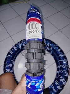 Ban Motor Cross Bebek Supra Shogun Smash Vega Ring 17 Ukuran 250-17 275-17 300-17 High Quality