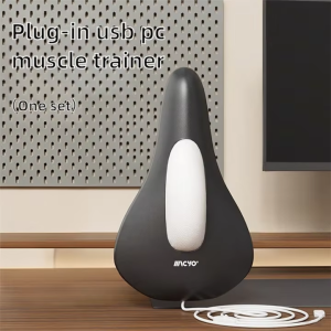 Electric Sit-On-Top Pelvic Trainer Ergonomic Pelvic Floor Strengthening Device Pelvic Floor Muscle Training Device for Men