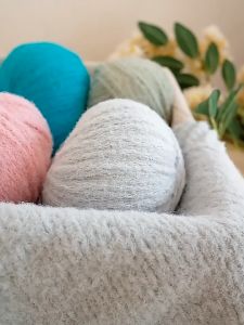 50g/Ball Nylon Yarn Soft 5mm 65 Meters Hand Knitting Scarf Shawl Crochet Yarn Thick Thread for DIY Crafts