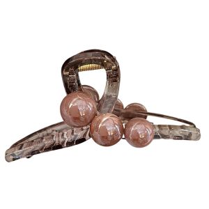 Kẹp Tóc Ngọc Trai Thanh Lịch Cỡ Vừa Cho Phụ Nữ Phụ Kiện Tóc Thời Trang Mới Ra Mắt Mùa Xuân 2025 Kẹp Tóc Kiểu Cá Mập