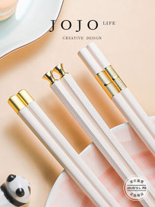 Ins Style Five Color Chopsticks Set Individual Serving Chopsticks Set JOJOS L. PD in Sens Cartoon Pattern Home Use Pet Material