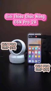 Camera Ezviz C6N Pro 3.0MP Xoay 360đ Đàm thoại 2 chiều Có Màu Ban Đêm Chính hãng Ezviz Việt Nam