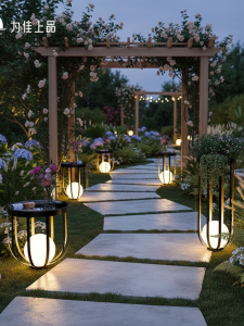 VINCAN | Waterproof Solar Outdoor Garden Floor Light
