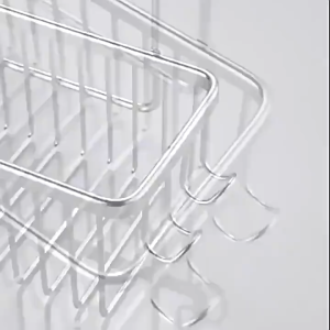 SG in Stock Bathroom Shower Rack Shower Mixer TapHanging Basket Hanging Shelf Home Space Aluminum No-Drill Shower