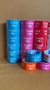 ยกลัง(72 ม้วน) เทป Thankyou ยาว 45 หลา หน้ากว้าง 2 นิ้ว