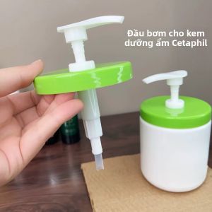 Bình Bơm Kem Dưỡng Ẩm Cetaphil Tương Thích Với Chai 550g/566g Và 453g - Nắp Bơm Dưỡng Ẩm Dành Cho Người Dùng Cetaphil