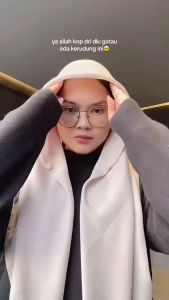 Hijab Segiempat Instan Magnetic Pollycotton / Jilbab Segi Empat Bella Square Magnet Kerudung Instant