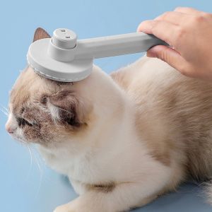 GATA Cat Comb Pet Grooming Fur Remover Hair Care Flea Comb Brush Sikat Kucing Sikat Kutu