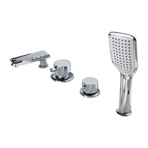 Hot and Cold Water Bathtub Faucet Set