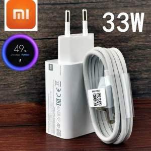 Charger Xiaomi 33W Original Support Fast Charging Micro USB & Type C
