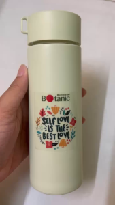 Bình nước giữ nhiệt lõi thủy tinh Botanic