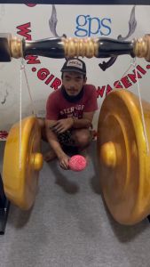 Gong Besi Diameter 55 cm dan 80 cm Dengan Dudukan