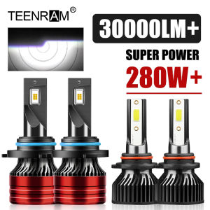 280W H4 LED Headlight Bulbs 30000LM H1 H7 H11 H13 9005 HB3 9006 HB4 9012 HIR2 9004 Auto Headlamps 12V 6000K White Front Lights