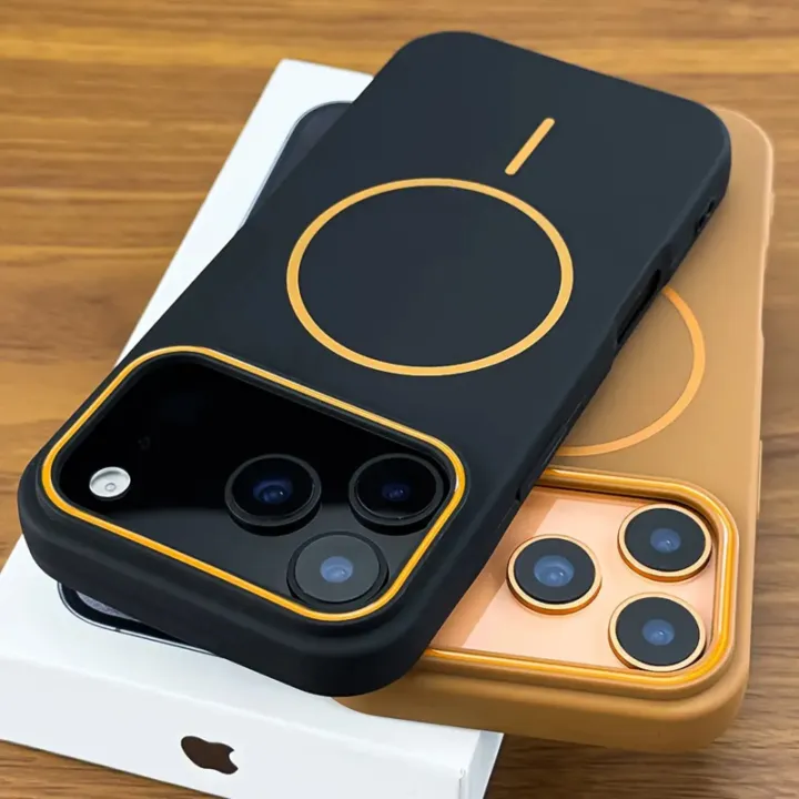 Upgraded Magnetic Matte SoftTPUPhone case，CompatibleiPhone 17 16 15 14 ...