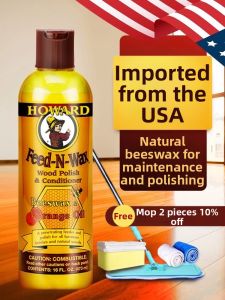 Howard | Beeswax Maintenance and Polish Floor Wax for Wood