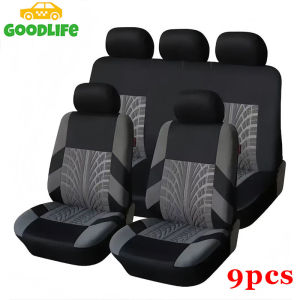 Car Seat Covers For Toyota Honda MG Mitsubishi Hyundai Ford Kia Suzuki Full Set Car Seat Protector Tire Pattern