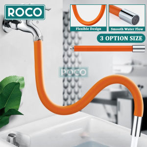 ROCO Bending Free Hose Flexible Water Tap Faucet Extension 360° Paip Air Sambungan Bathroom Sin Faucet Extension