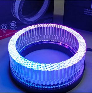 shroud 25 inchi RGB ICC samba 5D glory crystal daytime running light satuan.