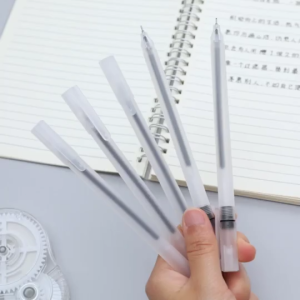 Ballpen Whosale 10/20/50/100Pcs Ballpen Set Gel Pen MUJI Pen Black Ball Pen With Refills 0.5mm Sign Pen