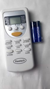 Điều khiển điều hòa Reetech Mã 03 ZH-03 Remote máy lạnh Reetech - Tặng kèm pin - GDBG