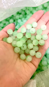 ลูกปัด แก้ว สี ทูโทน เยลลี่ ขนาด 6mm 8mm 10mm สำหรับ ตกแต่งชิ้นงาน เครื่องประดับ DIY น้ำหนักดี อุปกรณ์งานฝีมือ