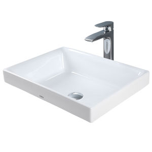 Square Easy Clean Ceramic Wash Basin