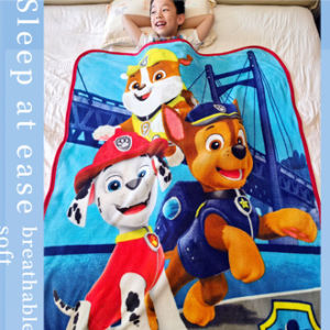 ผ้าห่มขนจั๊วะนำเข้า นุ่มสุดๆ ลายการ์ตูน ขนาด S/M/L สำหรับโซฟา-เด็ก ทนละเอียด
