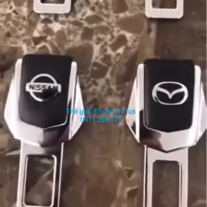 (1 cặp) Chốt Cài Dây An Toàn Ô TÔ Hãng Xe VINFAST Cao Cấp Đai Ngắt Chuông Ô Tô Full Logo Các Hãng Xe
