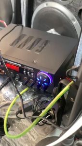 JOSON 6 INCHES Speaker Set with Amplifier 600W (JS-6600) For Home or Outdoor Party