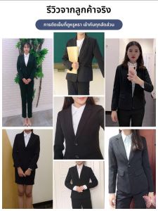 HANYINGMEI | Black Womens Business Suit Jacket for Spring and Autumn College Students and Short Women