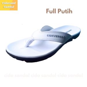 Sandal Jepit Pria Kulit Sintetis Premium Casual