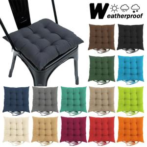Solid Color Square Chair Cushions Modern Home Decor Elastic Seat Cushion Outdoor Car Pillow