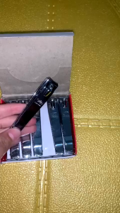 [ YM ACC ] 8cm Gunting Kuku 777 Silver Original Ukuran Besar 8 CM Stainless Manicure Pedicure