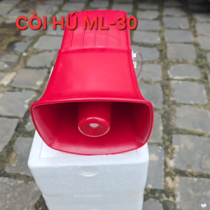 Bộ loa Còi hú ML_30 dùng điện 12V và 220vdùng báo độngbáo cháy . 8 Loại tiếng.