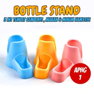 STAND BOTOL PLASTIK 3IN1 HAMSTER || TIDAK TERMASUK BOTOL《APHG#1》