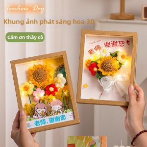 DIANDIANHUA | Handmade Teacher Gift with Sunflower and Preserved Flower