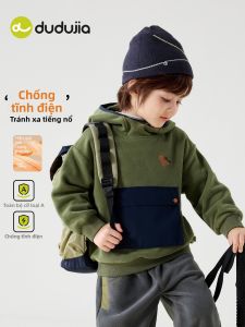 DUDUJIA | Áo Hoodie Chống Tĩnh Điện Ấm Cho Trẻ Em