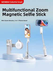 WONEW | Zoom Magnetic Portable Selfie Stick Tripod