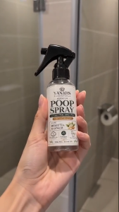 2-in-1 Poop Spray & Antibacterial Hand Spray | Toilet Odor Neutralizer | Travel Bathroom Essential